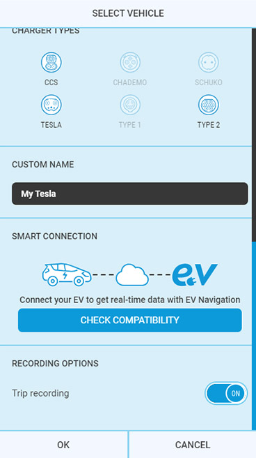 evnavigation screenshot